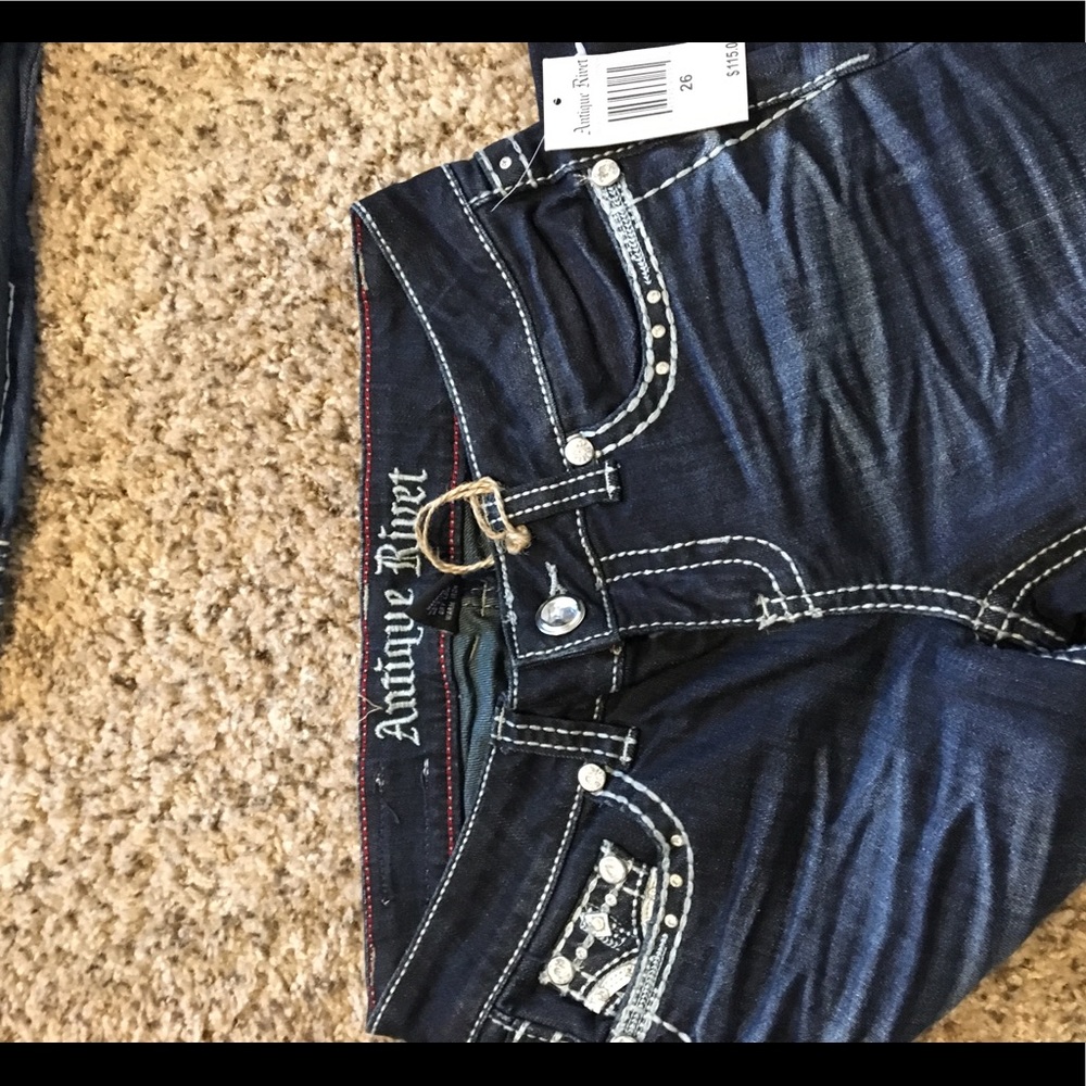 Antique Rivet Jeans
